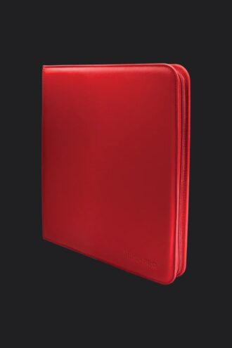 Vivid Red 12-Pocket Zippered PRO-BINDER® Album