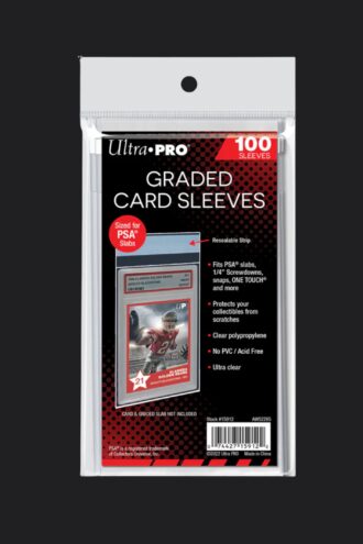 Resealable Graded card sleeves Ultra Pro (100-CT)
